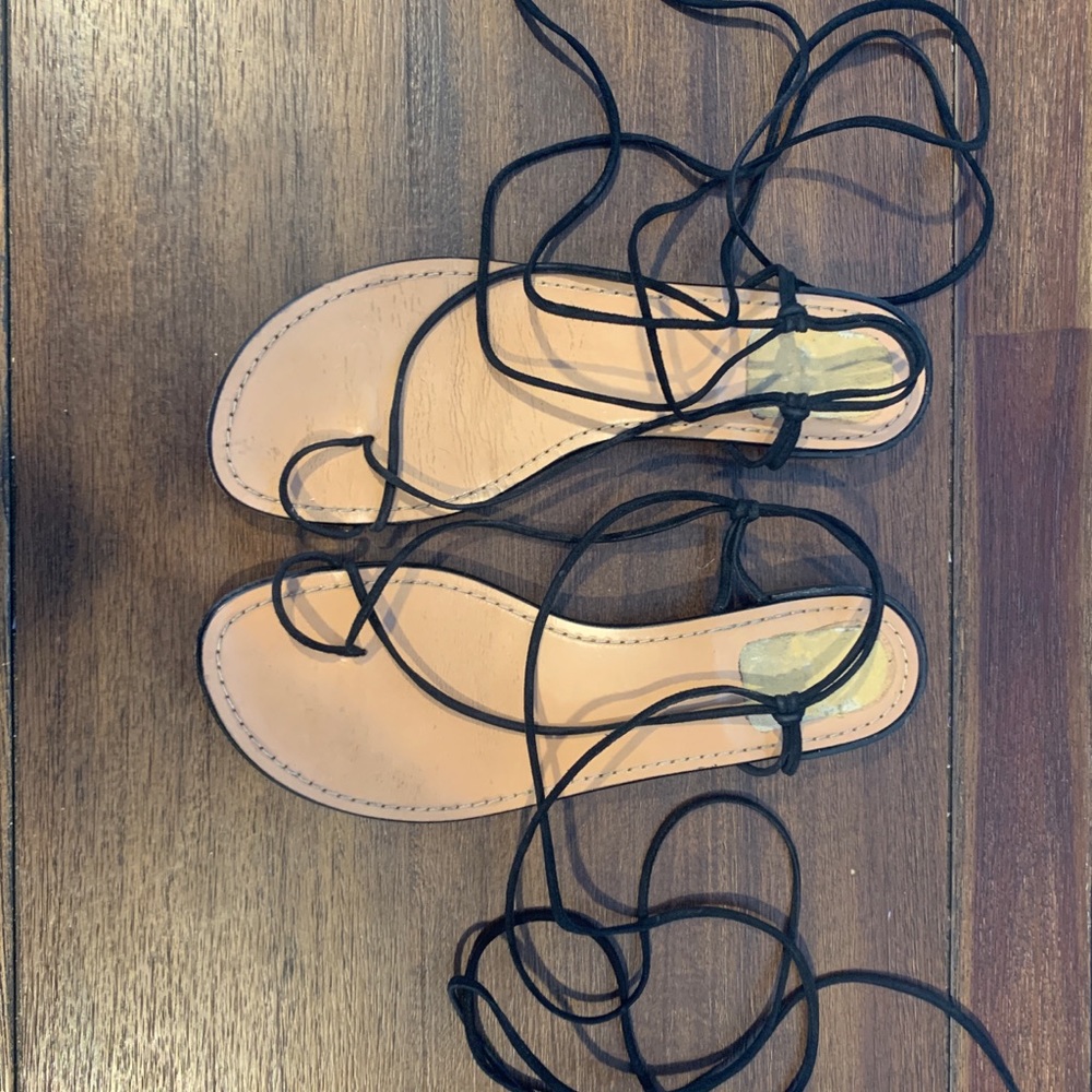 Stuart Weitzman Gladiator Flats Sandals